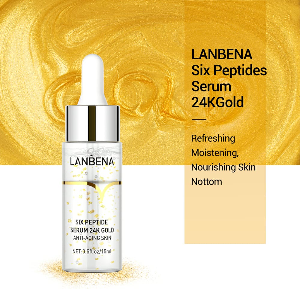 Lanbena 24k Gold Peptide Serum